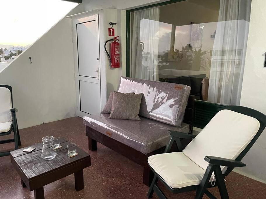 شقة Lanzarote Sea, Acogedora Vivienda بويرتو ذيل كارمين المظهر الخارجي الصورة